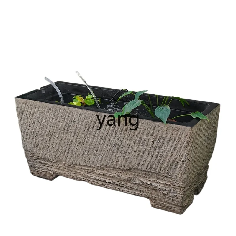 LH outdoor courtyard Chinese fish pond floor-to-ceiling garden balcony ornament outdoor sink
LH outdoor courtyard Chinese fish pond floor-to-ceiling garden balcony ornament outdoor sink