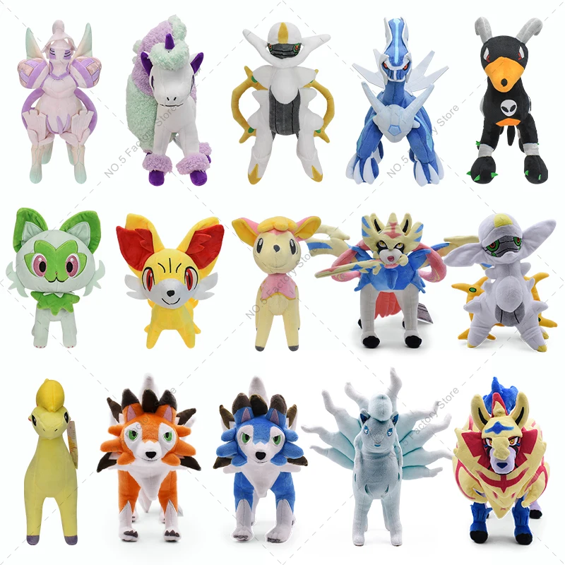 Аниме-фигурка покемона, мягкая игрушка, галариан, конский, Arceus, диалга, палкиа, спригатито, деерлинг, детские подарки на Хэллоуин
Аниме-фигурка покемона, мягкая игрушка, галариан, конский, Arceus, диалга, палкиа, спригатито, деерлинг, детские подарки на Хэллоуин