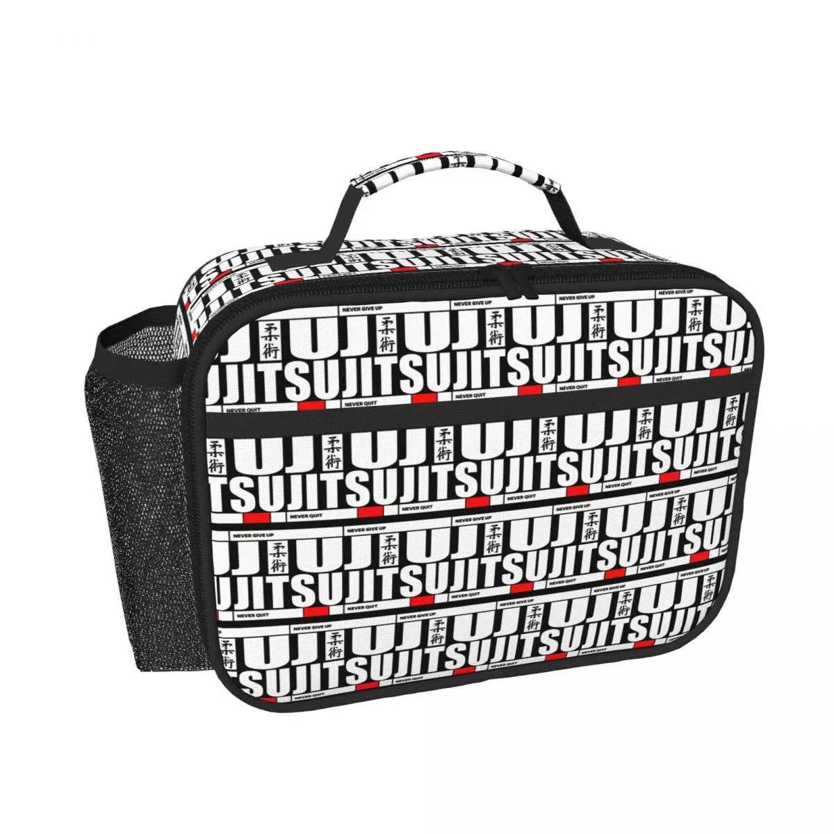 Jiu Jitsu - Never Give Up Never Quit Insulated Lunch Bag for Women Kids Leakproof Food Boxes Thermal Lunch Box Tote
Jiu Jitsu - Never Give Up Never Quit Insulated Lunch Bag for Women Kids Leakproof Food Boxes Thermal Lunch Box Tote