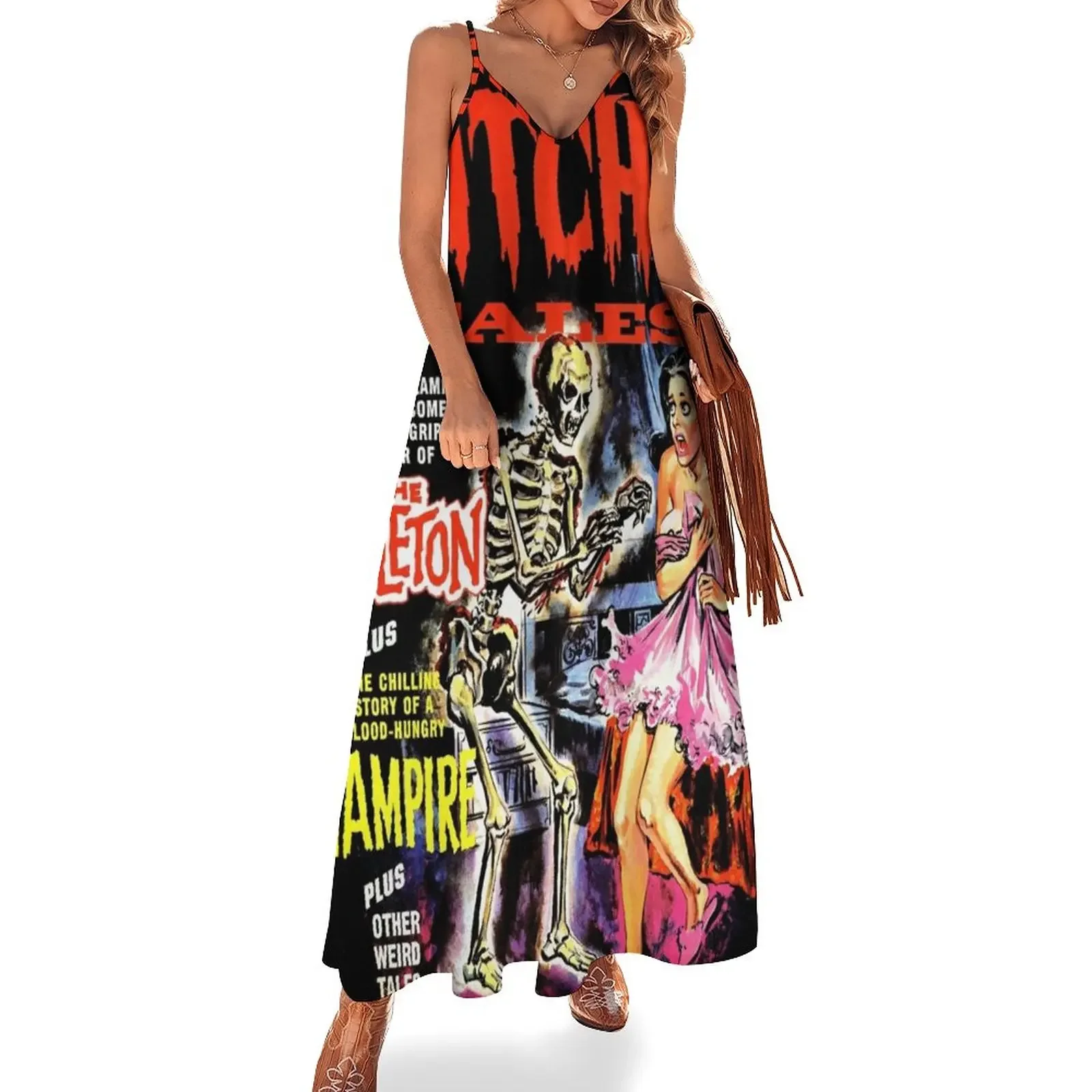 Vintage Horror Comic Sleeveless Dress womens dress women's summer dress 2025 womans clothing woman
Vintage Horror Comic Sleeveless Dress womens dress women's summer dress 2025 womans clothing woman