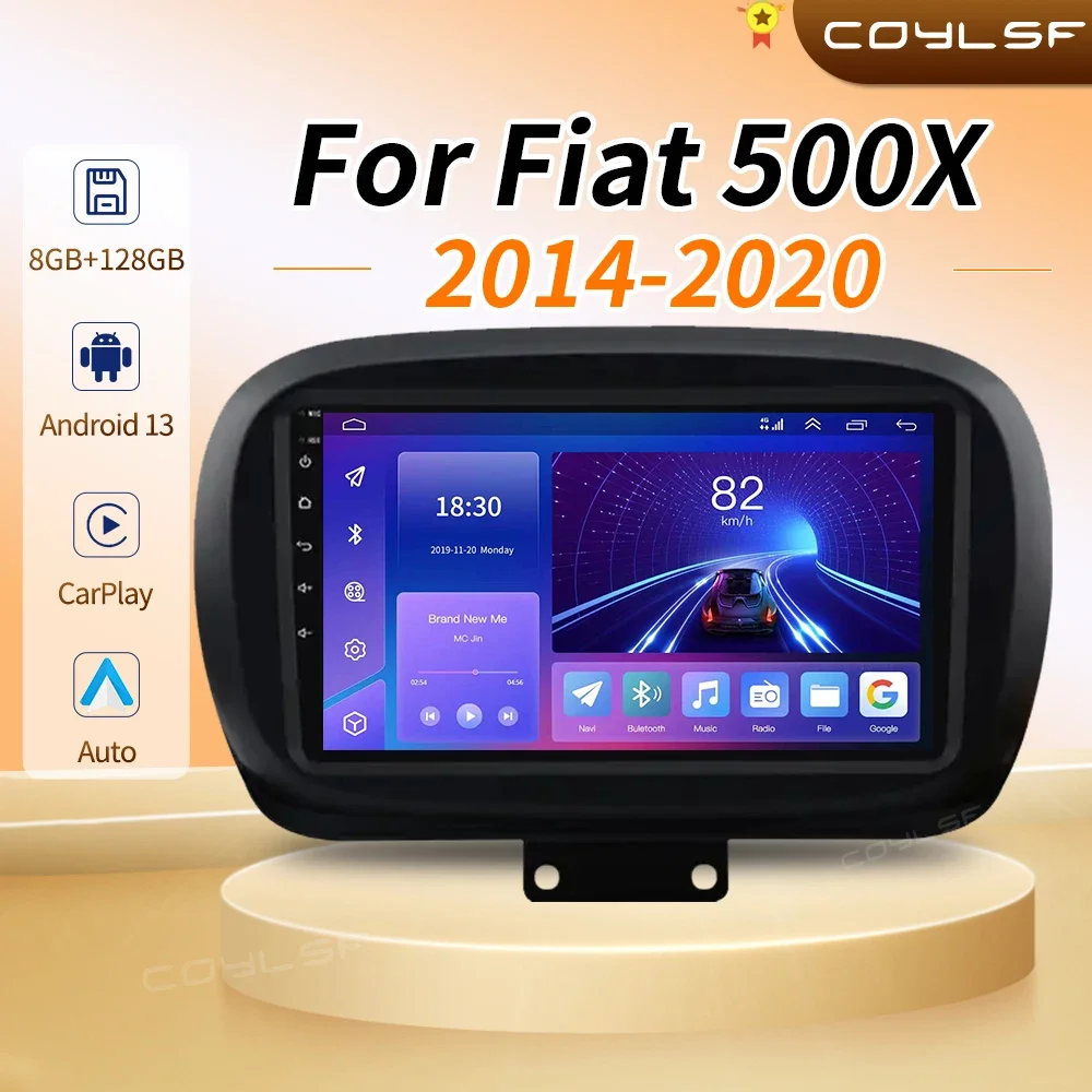 8G+128G For Fiat 500X 2014 - 2020 Android Auto Car Radio Video Multimedia Players CarPlay GPS No 2 Din 2din RDS DSP BT 
8G+128G For Fiat 500X 2014 - 2020 Android Auto Car Radio Video Multimedia Players CarPlay GPS No 2 Din 2din RDS DSP BT