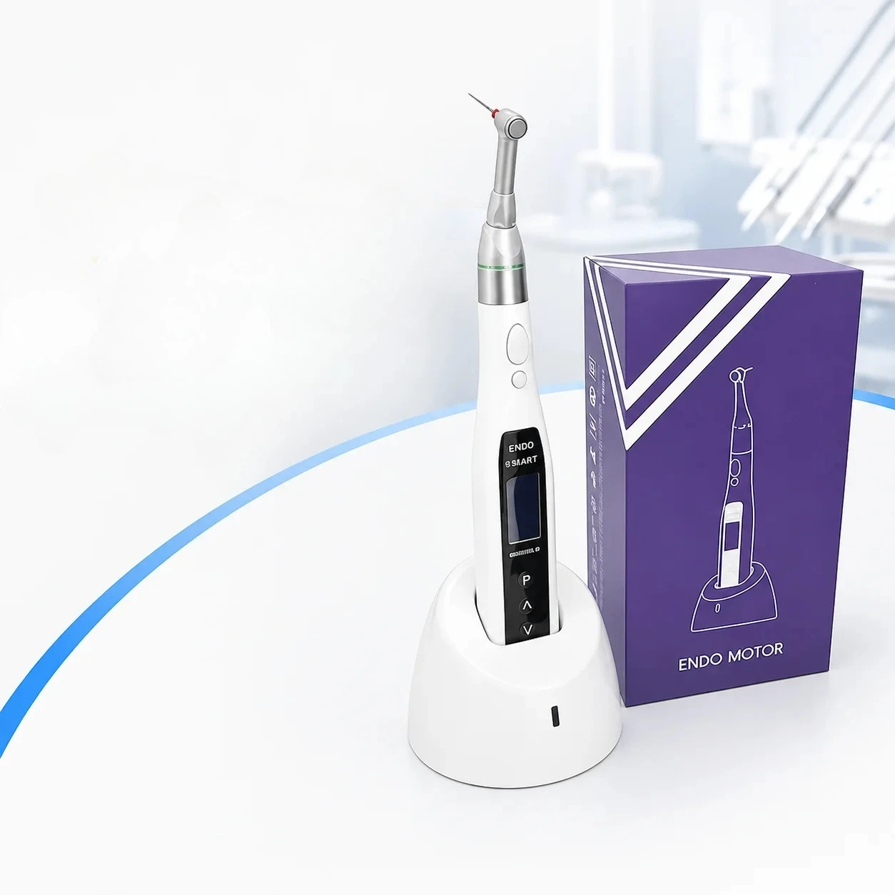 Endo Motor A 16:1 Mini 8mm Handpiece Adjustable Torque Root Canal Treatment Instrument
Endo Motor A 16:1 Mini 8mm Handpiece Adjustable Torque Root Canal Treatment Instrument