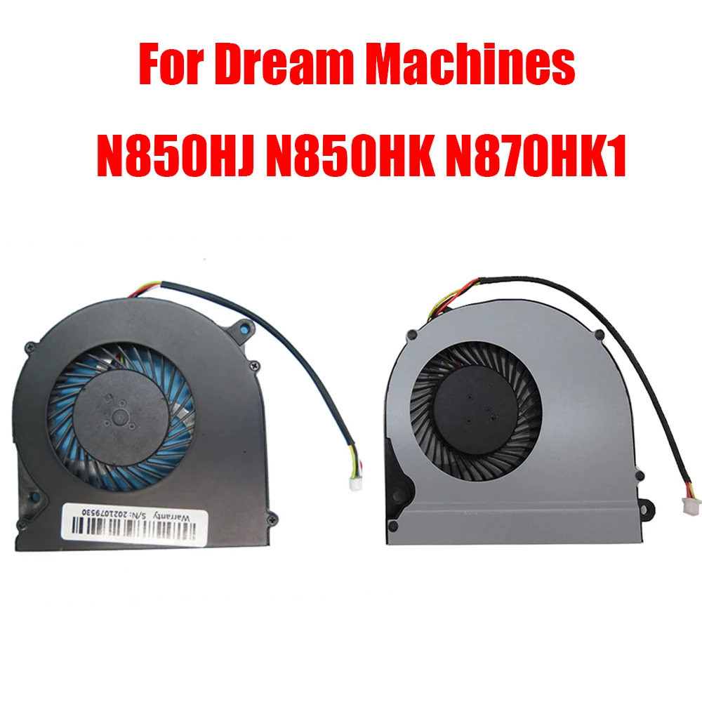 Вентилятор охлаждения ноутбука для Dream Machines N850HJ N850HK N870HK1 DC5V 4PIN пара новых
Вентилятор охлаждения ноутбука для Dream Machines N850HJ N850HK N870HK1 DC5V 4PIN пара новых