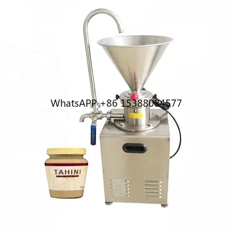 Stainless Steel 50kg/hour Cocoa Peanut Butter Machine Almond Butter Making Machine HJ-MJC-60
Stainless Steel 50kg/hour Cocoa Peanut Butter Machine Almond Butter Making Machine HJ-MJC-60
