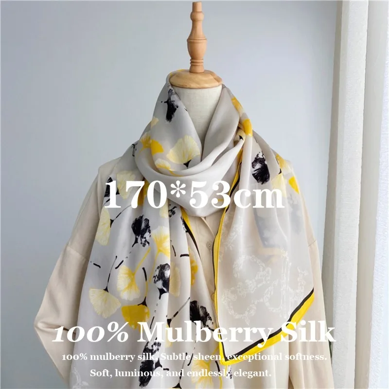 100% Pure Mulberry Silk Scarf Shawl Wrap Long 170x53cm for All Seasons Wear Luxury Soft Smooth Breathable Scarves Poncho Bandana
100% Pure Mulberry Silk Scarf Shawl Wrap Long 170x53cm for All Seasons Wear Luxury Soft Smooth Breathable Scarves Poncho Bandana