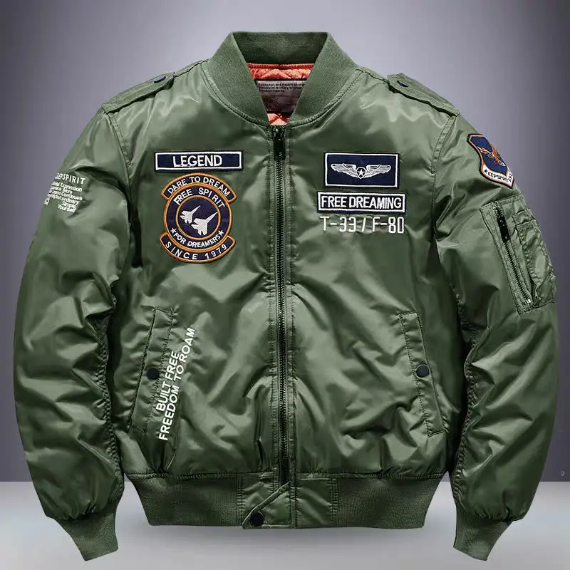 American Retro Baseball Jacket for Men Spring Autumn Trendy Embroidery Workwear Outerwear Large Size Casual Style Polyester F...
American Retro Baseball Jacket for Men Spring Autumn Trendy Embroidery Workwear Outerwear Large Size Casual Style Polyester F...