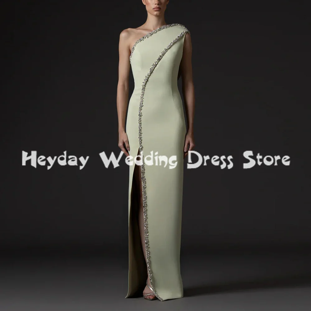 Heyday Women's Customized O-neck Straight Beaded Split Evening Dresses With Sleeveless Floor-Length Formal Elegant Dresses 2025
Heyday Women's Customized O-neck Straight Beaded Split Evening Dresses With Sleeveless Floor-Length Formal Elegant Dresses 2025