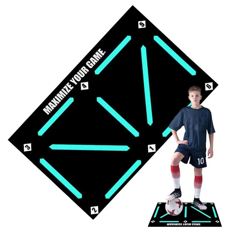 Football Training Mat Soccer Training Equipment Non Slip Foldable Kids Adults Dribble Mat Training Indoor Ourdoor Equipment
Football Training Mat Soccer Training Equipment Non Slip Foldable Kids Adults Dribble Mat Training Indoor Ourdoor Equipment