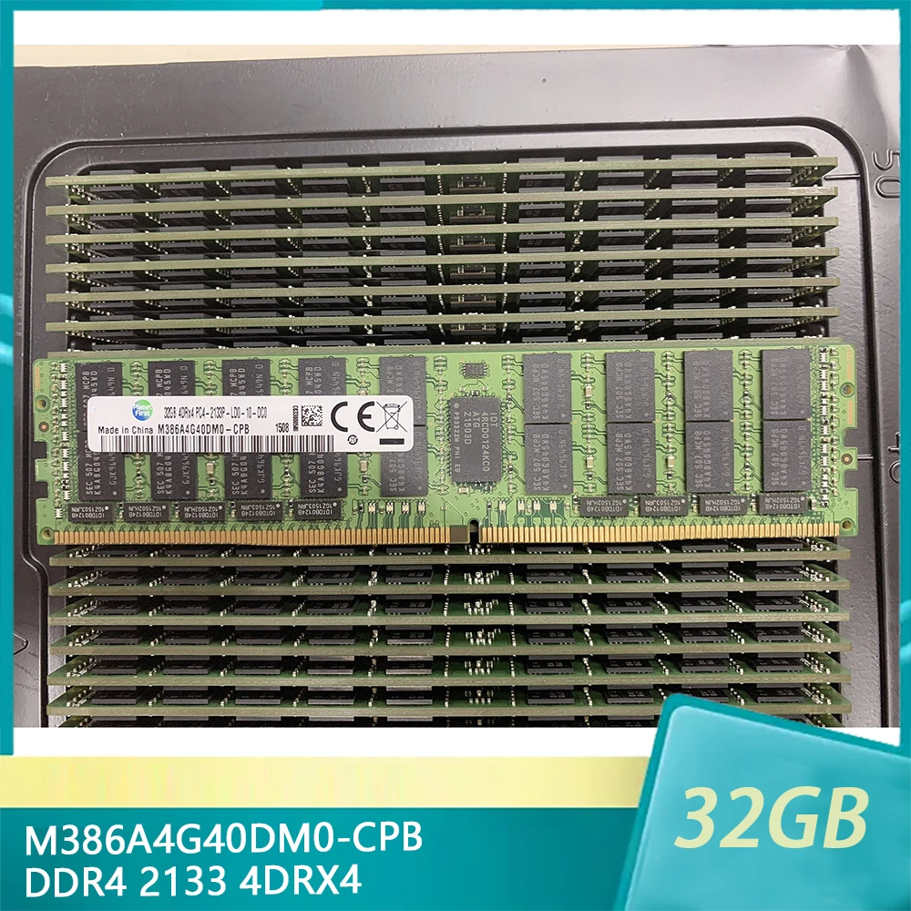 For Samsung RAM 32GB DDR4 2133 4DRX4 PC4-2133P M386A4G40DM0-CPB Server Memory
For Samsung RAM 32GB DDR4 2133 4DRX4 PC4-2133P M386A4G40DM0-CPB Server Memory