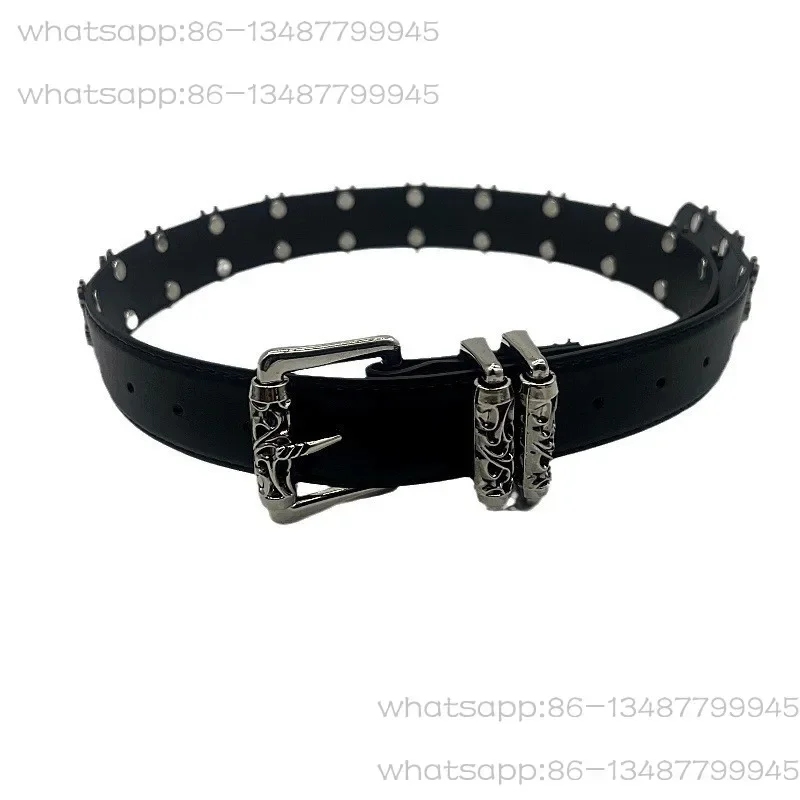 Sword Pin Buckle Belt Couple Style Men's and Women's Belt Star Style Dark Punk Goth Rivet Belt
Sword Pin Buckle Belt Couple Style Men's and Women's Belt Star Style Dark Punk Goth Rivet Belt