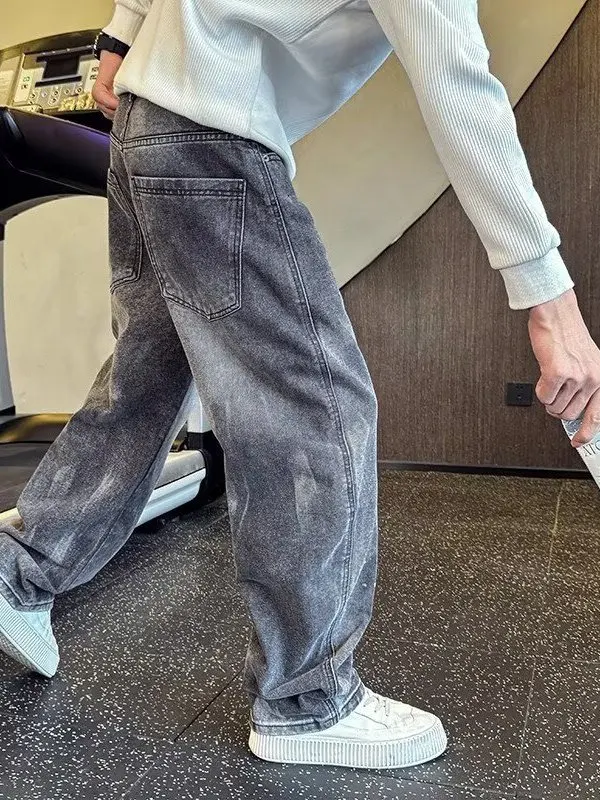 Retro Vintage High Street Men's Jeans Knife Wide Leg Loose Fit Casual Straight Leg Pants Fashionable Urban Style
Retro Vintage High Street Men's Jeans Knife Wide Leg Loose Fit Casual Straight Leg Pants Fashionable Urban Style