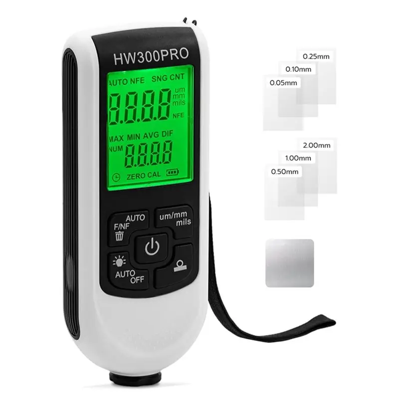 A24F-Paint Thickness Gauge Meter,1Μm Precision Coating For Automotive Paint&Metal Plating,0-2000Μm Range
A24F-Paint Thickness Gauge Meter,1Μm Precision Coating For Automotive Paint&Metal Plating,0-2000Μm Range