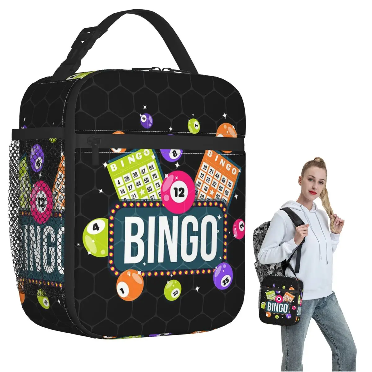 Изолированная сумка для обеда Come For Bingo Game для женщин и детей, портативные коробки для еды, термосумка для обеда
Изолированная сумка для обеда Come For Bingo Game для женщин и детей, портативные коробки для еды, термосумка для обеда