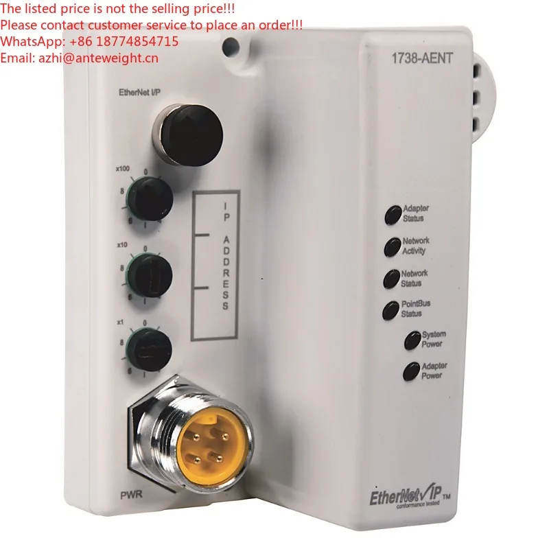 1738-AENT AB Rockwell PLC Module, Ethernet Adapter AB Original Spot 1738AENT
1738-AENT AB Rockwell PLC Module, Ethernet Adapter AB Original Spot 1738AENT