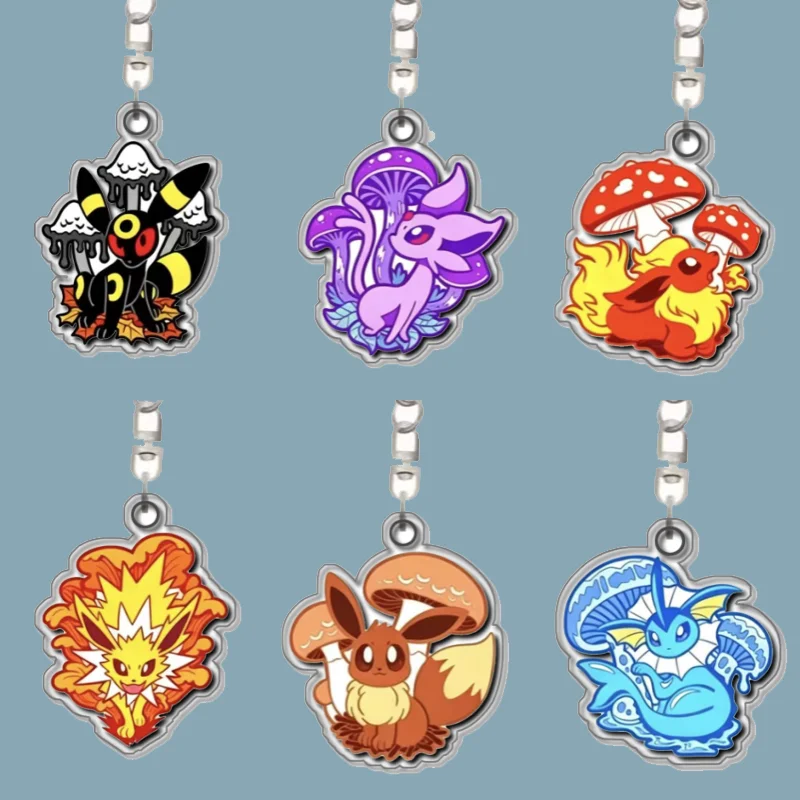 Vaporeon Jolteon Flareon Espeon Umbreon Aggronp Original Acrylic Handmade Cute Cartoon Anime Keychain Pendant Toy Gift
Vaporeon Jolteon Flareon Espeon Umbreon Aggronp Original Acrylic Handmade Cute Cartoon Anime Keychain Pendant Toy Gift