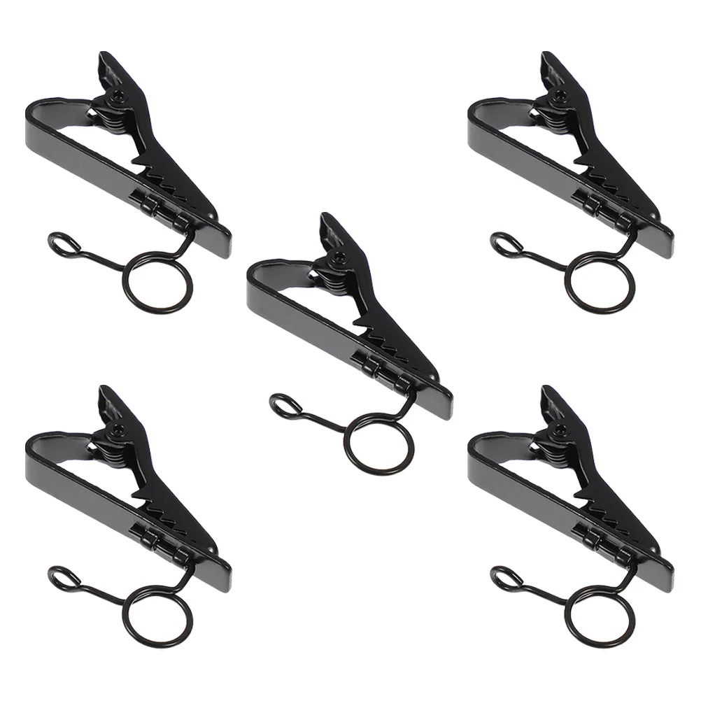 5 Pcs Microphone Lavalier Lapel Clamp Fixing Clips Collar Shirt Iron Accessories for Holder
5 Pcs Microphone Lavalier Lapel Clamp Fixing Clips Collar Shirt Iron Accessories for Holder