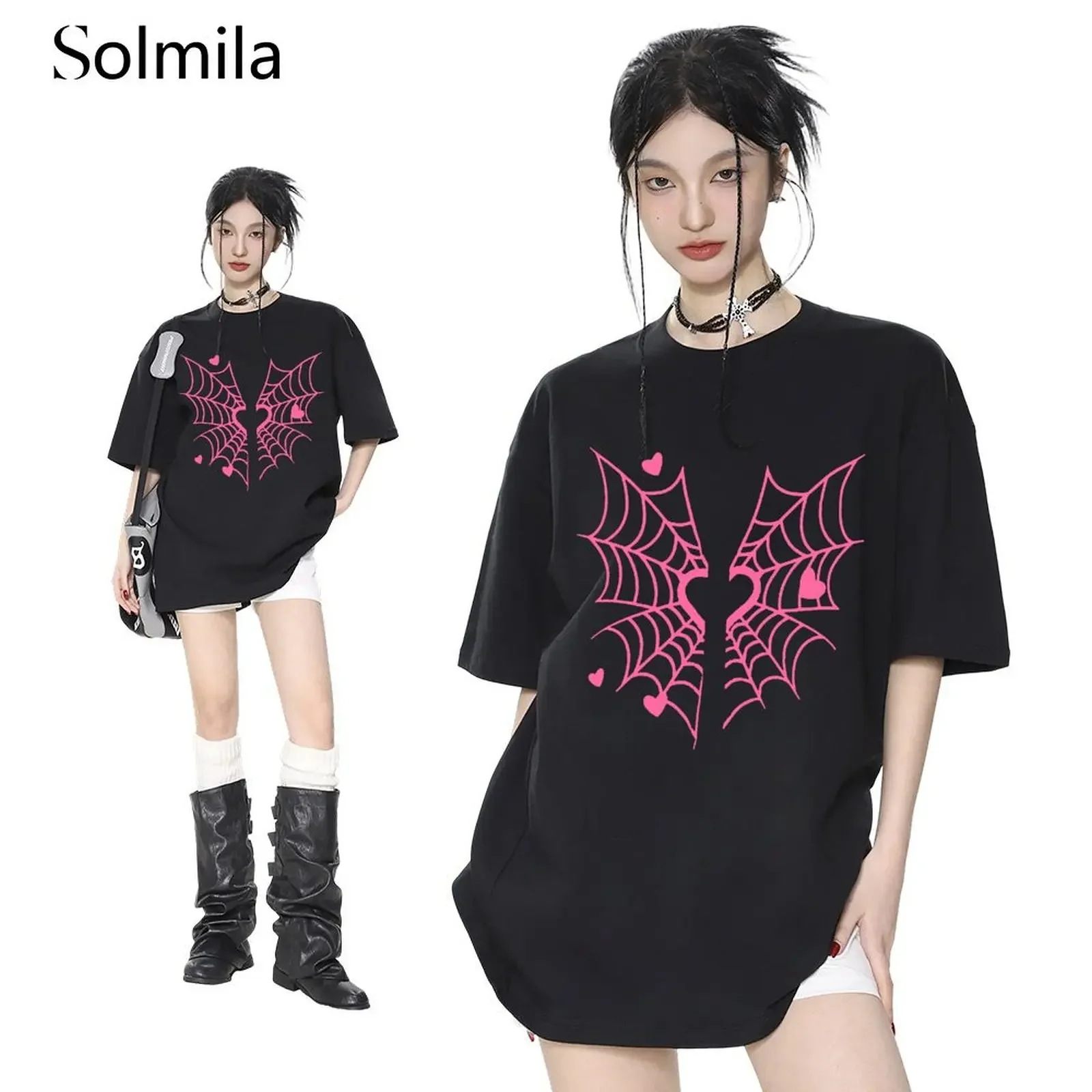 Women's Y2K Simple T Shirt Causal Comfortable Short Sleeve Heart Graffiti Prints Cool Club & Daily Korean Style Breathable Top
Women's Y2K Simple T Shirt Causal Comfortable Short Sleeve Heart Graffiti Prints Cool Club & Daily Korean Style Breathable Top