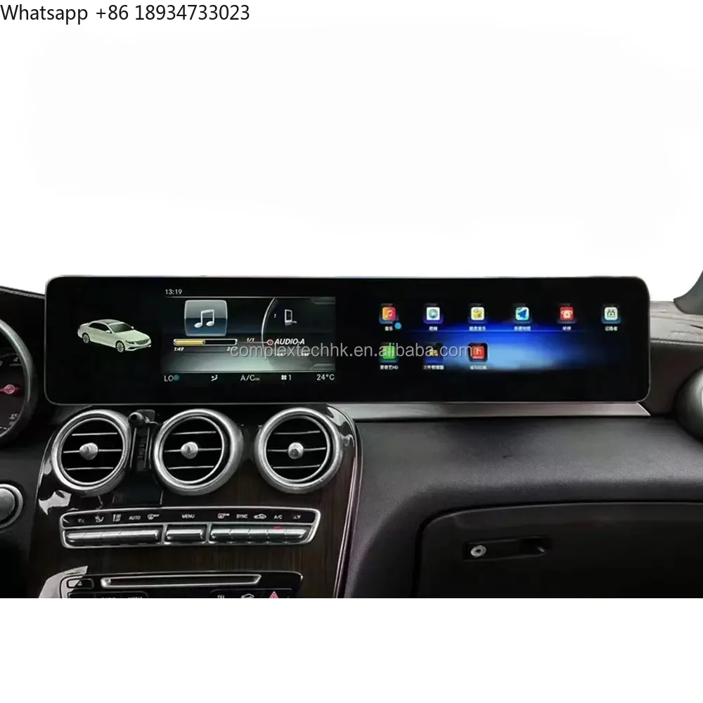 12.3-inch Dual Screen Car Accessories Radio Multimedia Player Upgrade For Benz C Class W205 GLC X256 NTG 5.0 5.1 NTG5.5 NTG6.0
12.3-inch Dual Screen Car Accessories Radio Multimedia Player Upgrade For Benz C Class W205 GLC X256 NTG 5.0 5.1 NTG5.5 NTG6.0