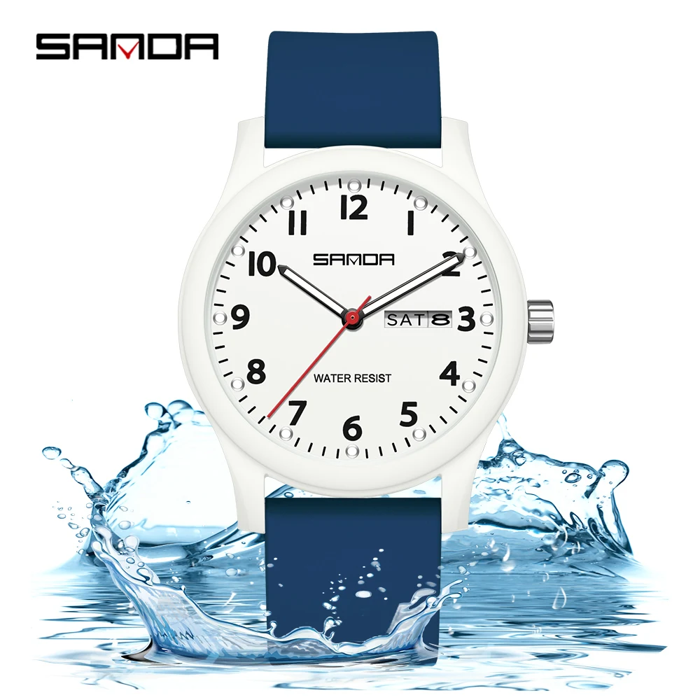 SANDA 3263 Минималистичные женские кварцевые часы Минималистичный стиль Водонепроницаемые женские кварцевые часы с календарем 2025
SANDA 3263 Минималистичные женские кварцевые часы Минималистичный стиль Водонепроницаемые женские кварцевые часы с календарем 2025