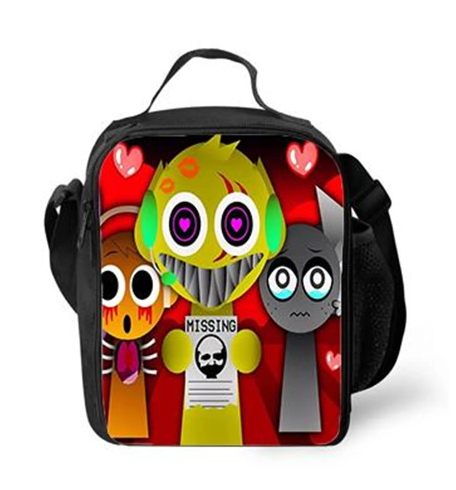Lightweight Sprunki Lunch Bag Kid Boy Girl School Lunch Tote-Durable Insulated Cooler Bag for Students
Lightweight Sprunki Lunch Bag Kid Boy Girl School Lunch Tote-Durable Insulated Cooler Bag for Students