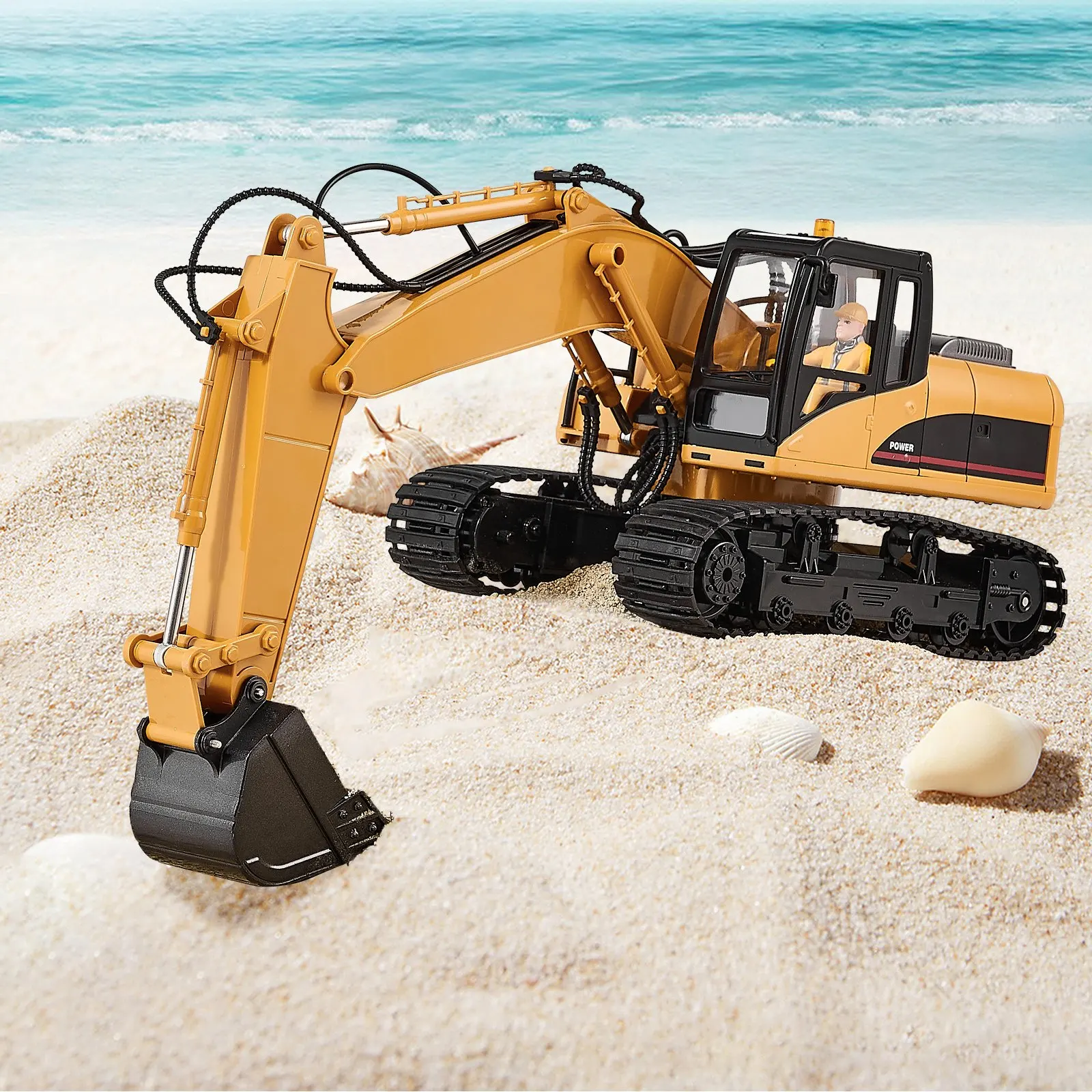 Remote Control Excavator Toy 15 Channel Scale RC Excavator Digger For Kids
Remote Control Excavator Toy 15 Channel Scale RC Excavator Digger For Kids