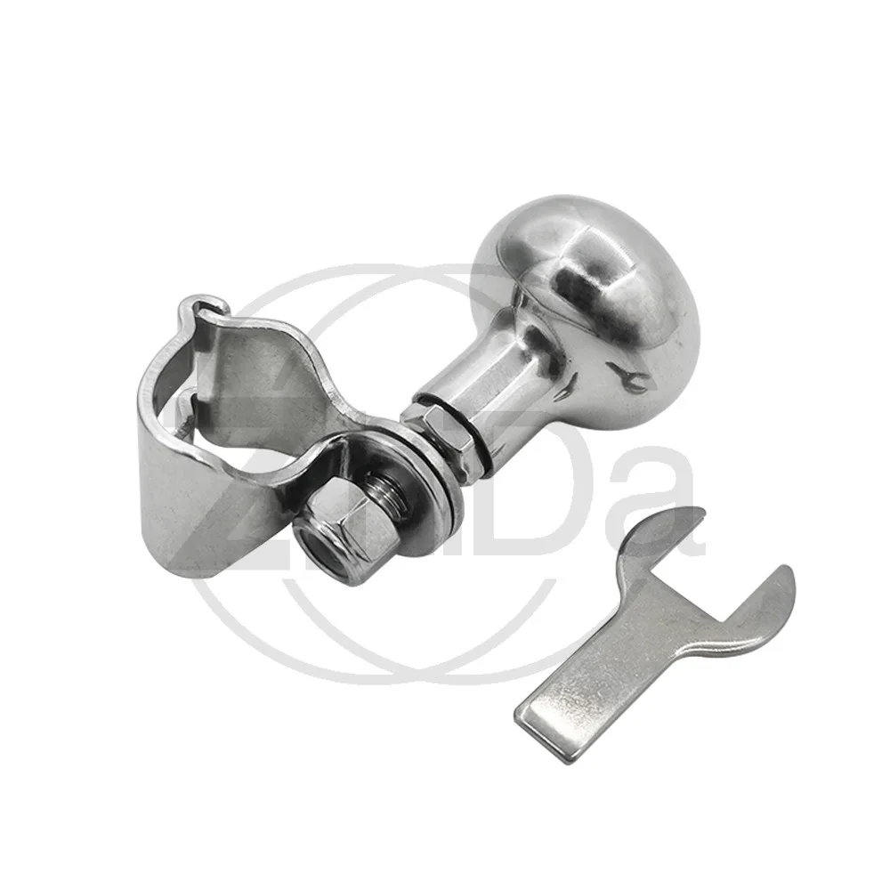 316 Stainless Steel Yacht Steering Wheel Power Ball Grip Marine Hardware Yacht Accessories
316 Stainless Steel Yacht Steering Wheel Power Ball Grip Marine Hardware Yacht Accessories