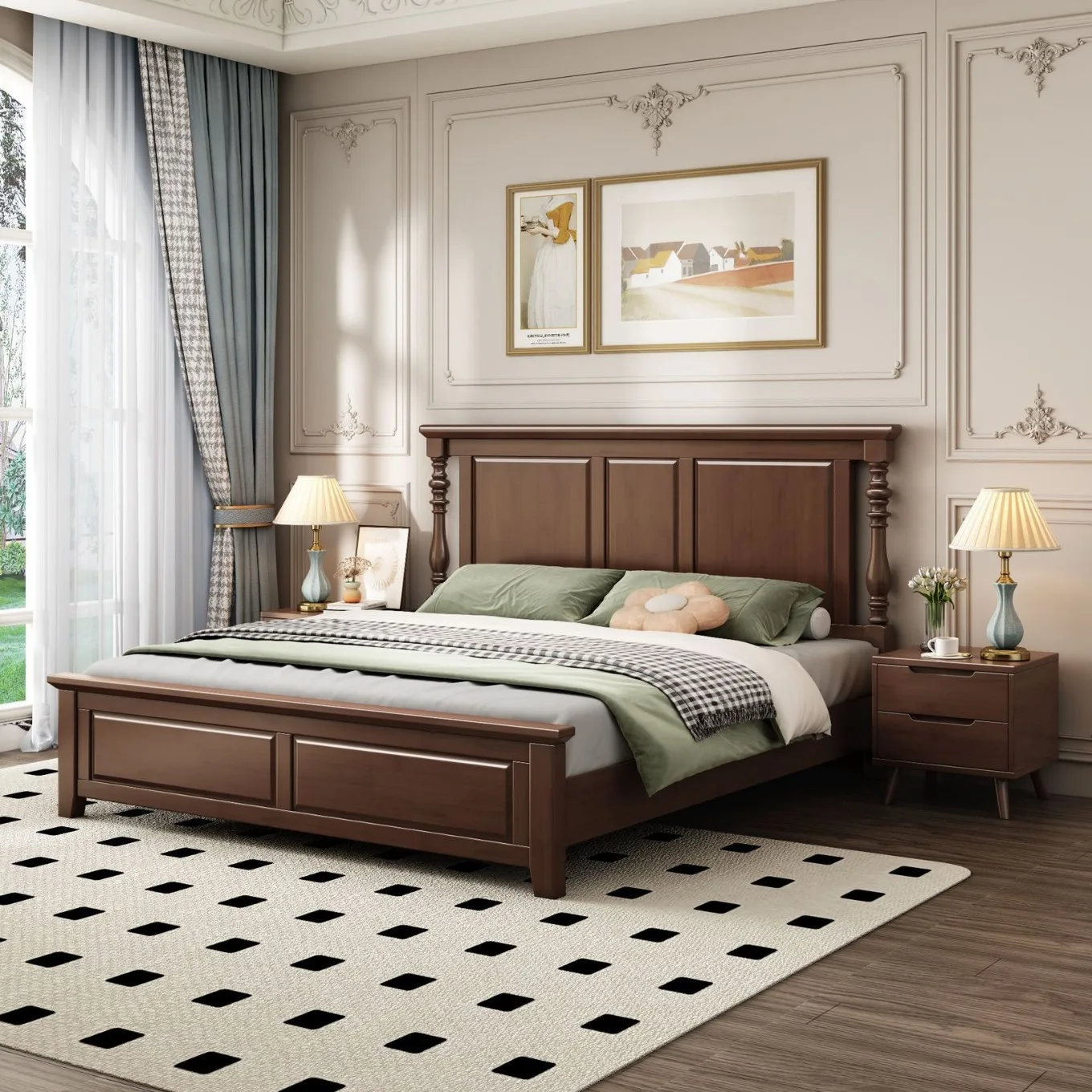 *Carved Wooden Beds king Size Bed with Extended Headboard Wood Beds king Size Men Modern Designs Wooden
*Carved Wooden Beds king Size Bed with Extended Headboard Wood Beds king Size Men Modern Designs Wooden