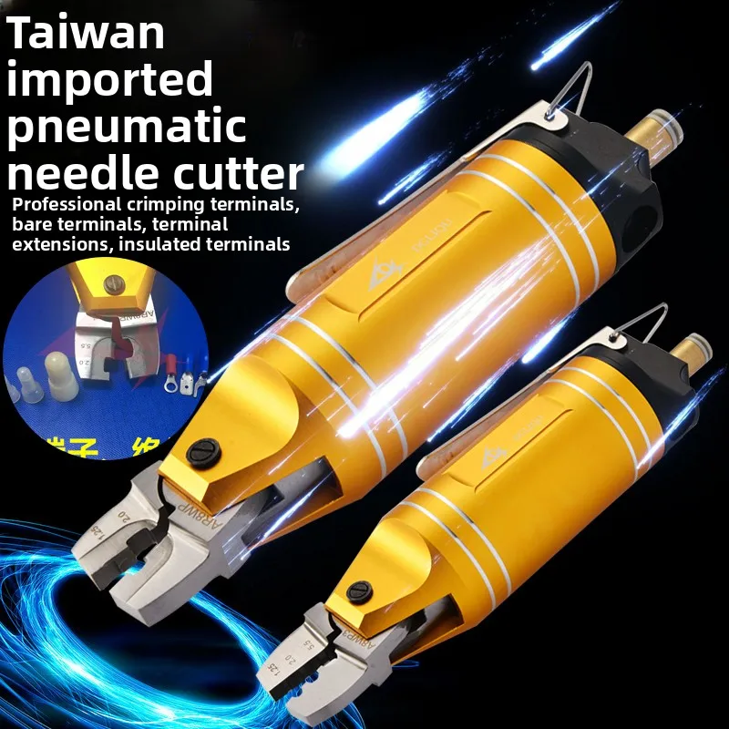 Pneumatic Scissors, Crimping Pliers, Nipple Pliers, 1.25/2.0/5.5 Bare Terminals, Insulated Terminals
Pneumatic Scissors, Crimping Pliers, Nipple Pliers, 1.25/2.0/5.5 Bare Terminals, Insulated Terminals