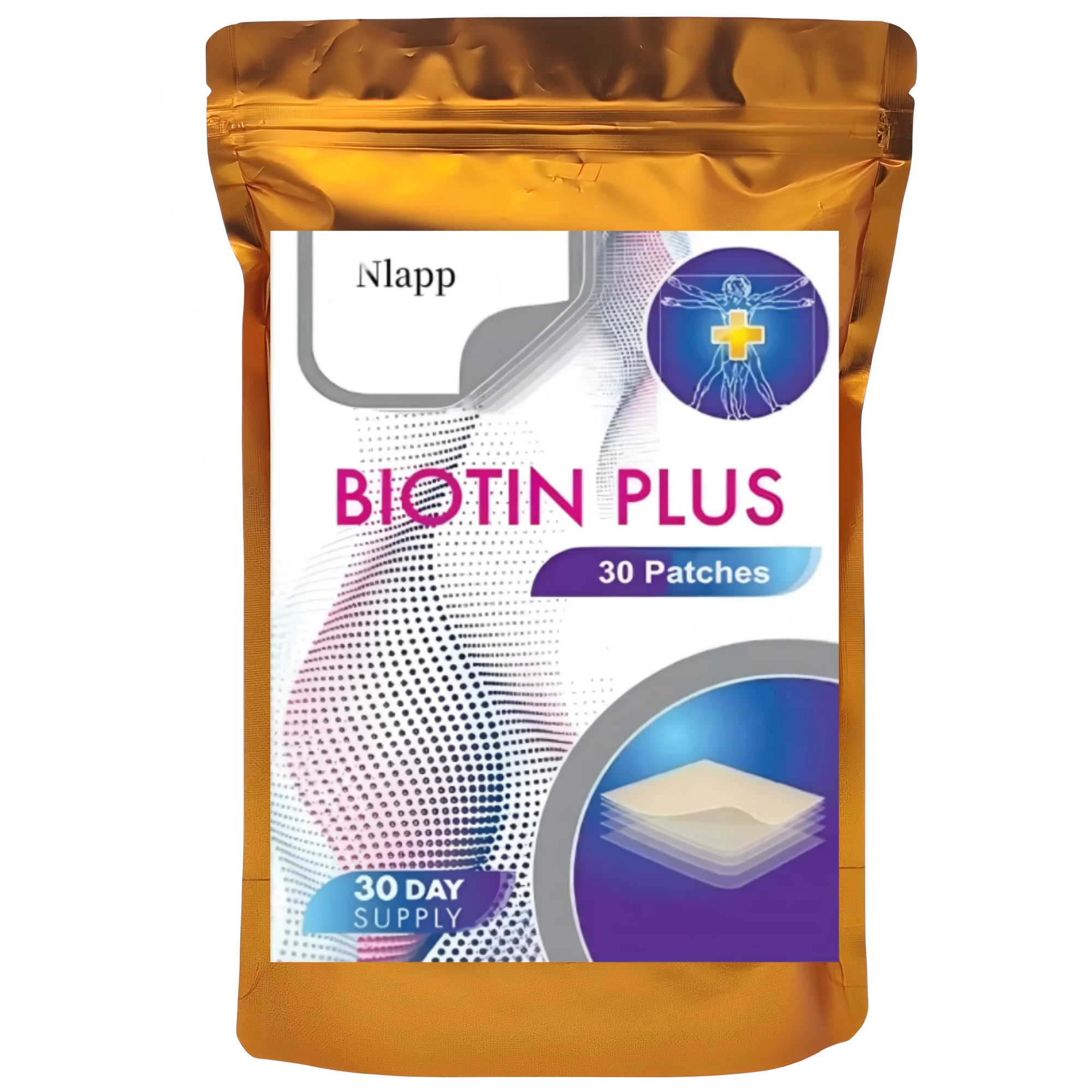 30 пластырей для роста волос Biotin Plus Patch для женщин, Biotin Plus Polygonum Multiflorum
30 пластырей для роста волос Biotin Plus Patch для женщин, Biotin Plus Polygonum Multiflorum
