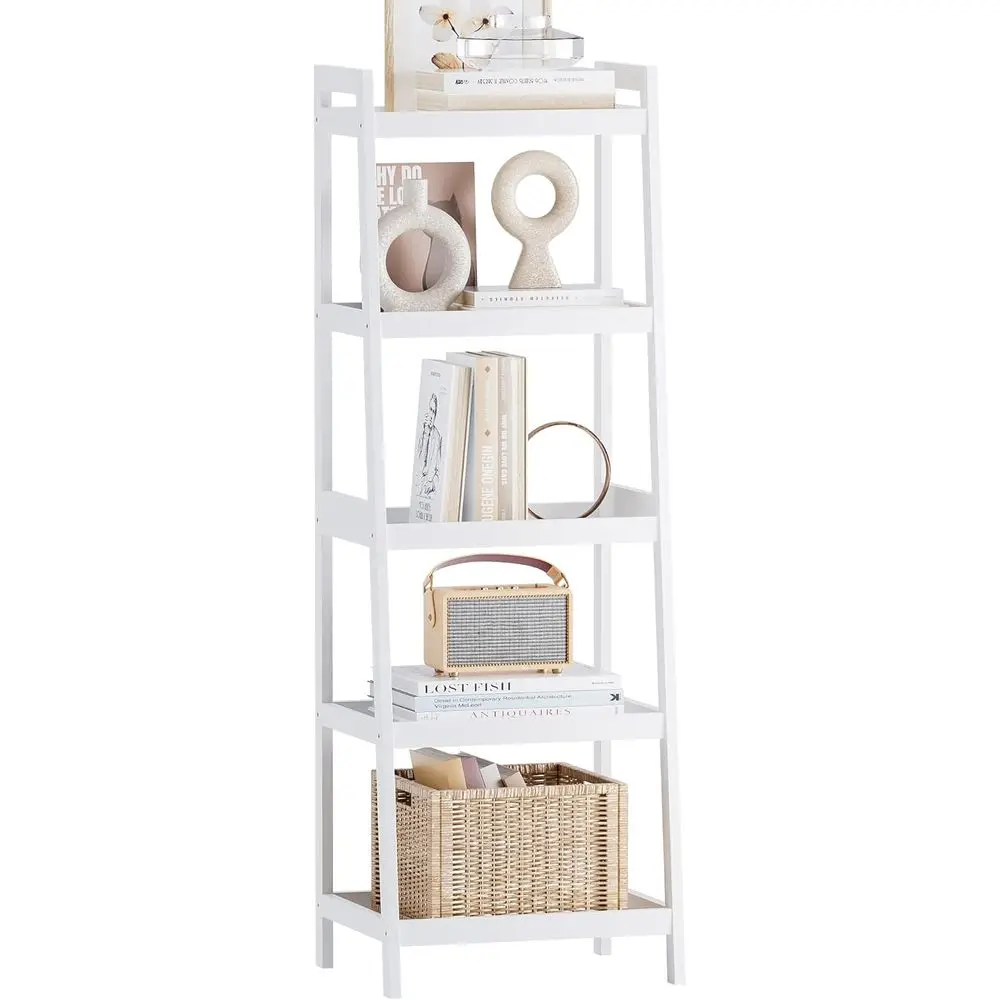 5-Tier Bamboo Bookcase with Plant Stand, Space-Saving Storage for Home, Kitchen, Bathroom
5-Tier Bamboo Bookcase with Plant Stand, Space-Saving Storage for Home, Kitchen, Bathroom