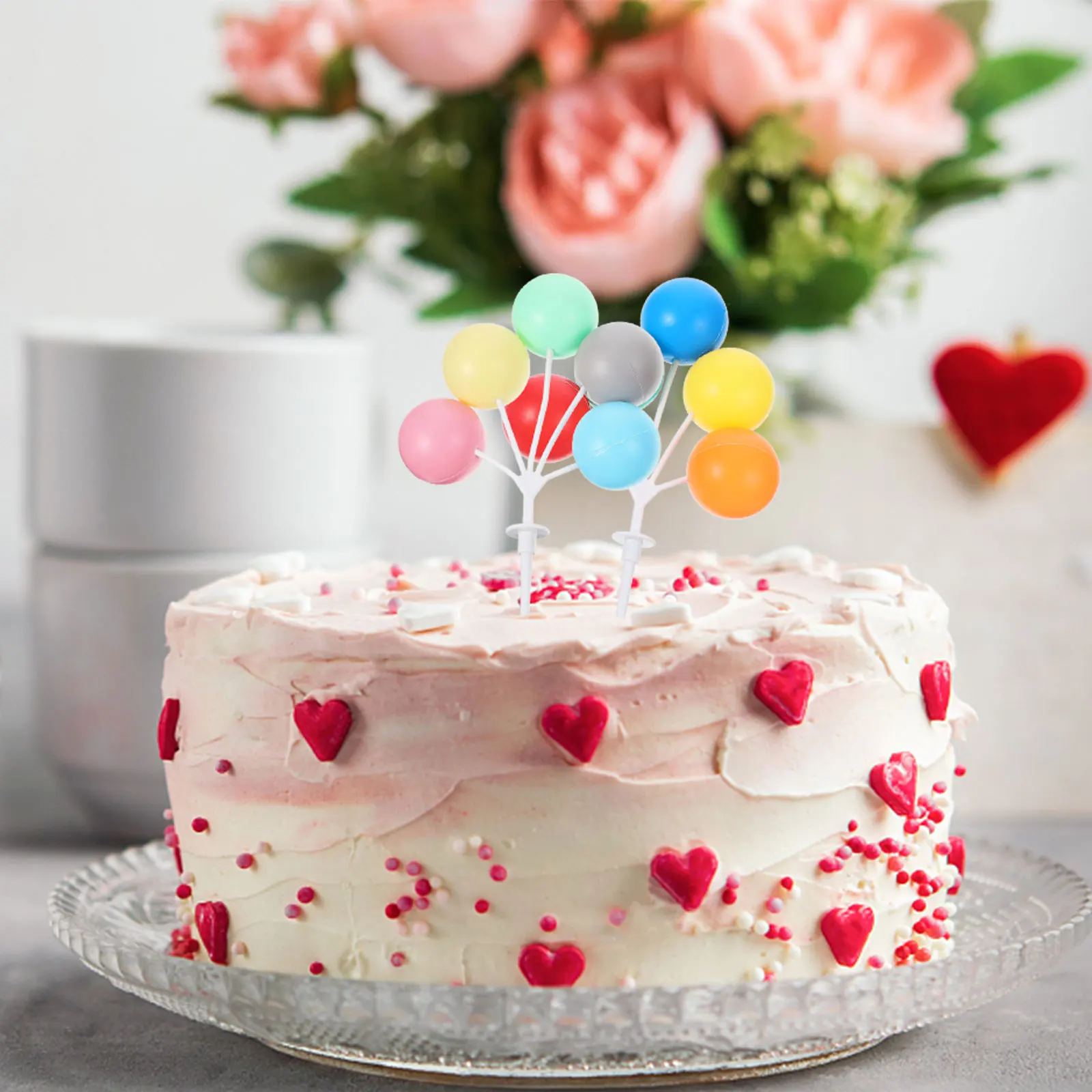 12Pcs Colorful Balloon Bear Cake Picks Durable DIY Cake Toppers Birthday Party Cupcake Decorations Cupcake Topper
12Pcs Colorful Balloon Bear Cake Picks Durable DIY Cake Toppers Birthday Party Cupcake Decorations Cupcake Topper