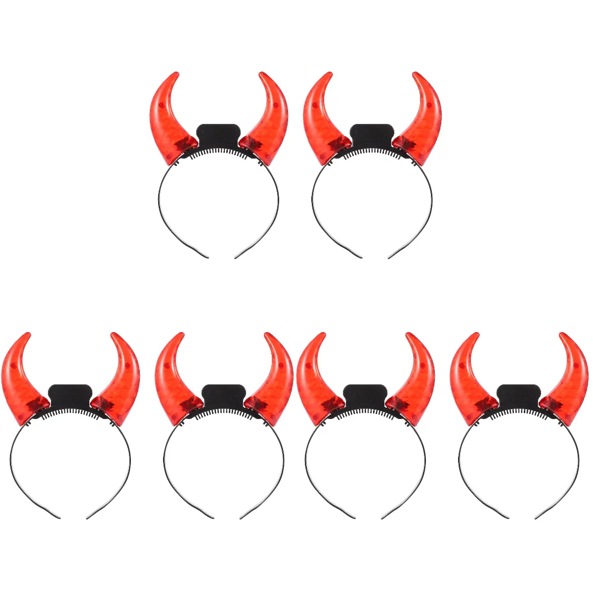 3 PCS Demon Horn Headband Party Hair Headbands LED Headwear Halloween Costume Animal
3 PCS Demon Horn Headband Party Hair Headbands LED Headwear Halloween Costume Animal