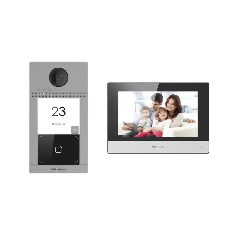 Комплект сетевого видеодомофона Hik DS-KIS604-S
Комплект сетевого видеодомофона Hik DS-KIS604-S