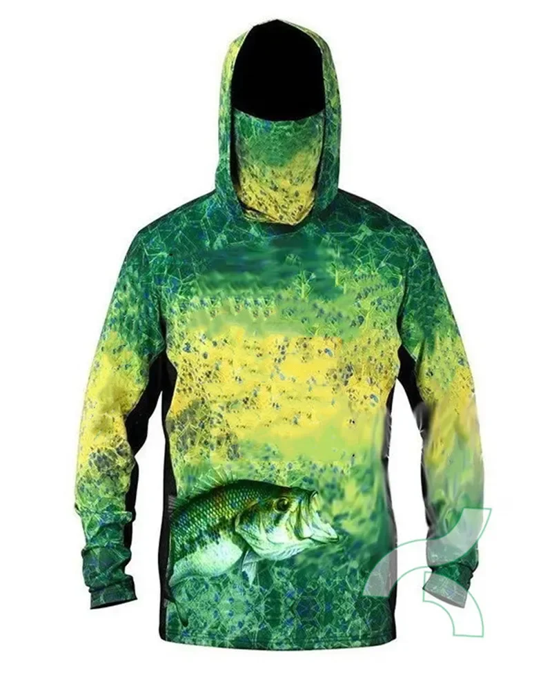 Upf 50 Fishing Clothing Sun Protection Hoodie Mask All-in-one Fishing Shirts Men Camisa De Pesca Hunting Camping Angling T-shirt
Upf 50 Fishing Clothing Sun Protection Hoodie Mask All-in-one Fishing Shirts Men Camisa De Pesca Hunting Camping Angling T-shirt