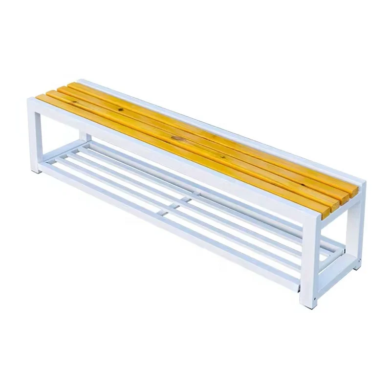 L # Solid Wood Bench Bathroom Changing Room Shoe Stool Outdoor Park Preservative Wood Gym Mall Fitting Room Bench
L # Solid Wood Bench Bathroom Changing Room Shoe Stool Outdoor Park Preservative Wood Gym Mall Fitting Room Bench