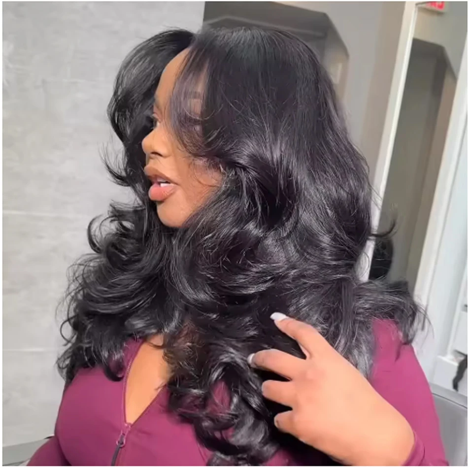 13x6 Body Wave Lace frontal Wig 100% Human Hair Pre Plucked Glueless 13X4 Brazilian Body Wave HD Transparent Lace Wigs For Women
13x6 Body Wave Lace frontal Wig 100% Human Hair Pre Plucked Glueless 13X4 Brazilian Body Wave HD Transparent Lace Wigs For Women