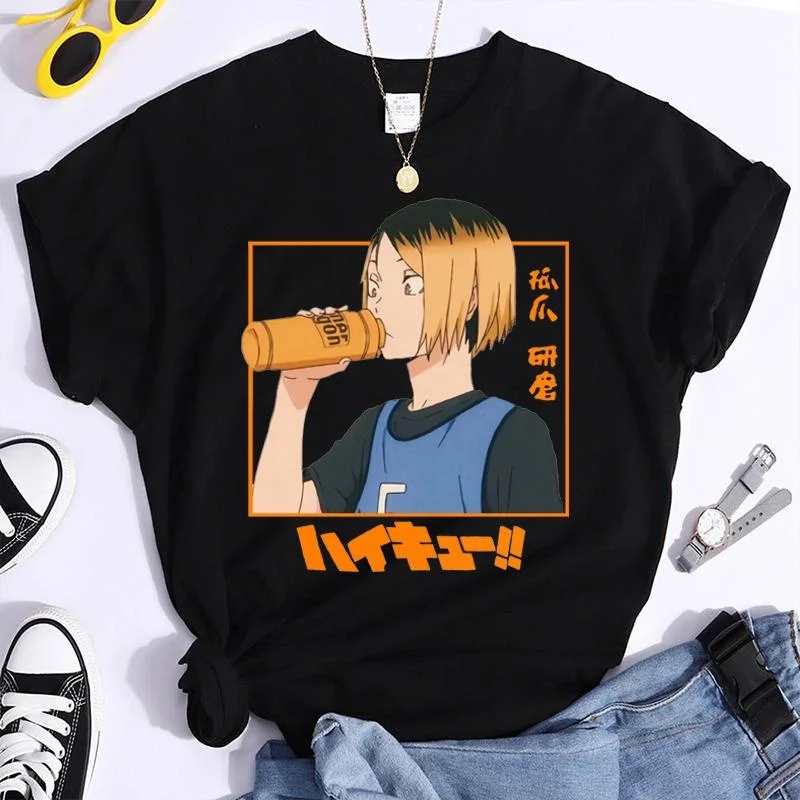 Модная аниме новая футболка Kozume Kenma с графическим принтом, женская футболка в стиле Харадзюку, летняя повседневная футболка с круглым вырезом и короткими рукавами
Модная аниме новая футболка Kozume Kenma с графическим принтом, женская футболка в стиле Харадзюку, летняя повседневная футболка с круглым вырезом и короткими рукавами