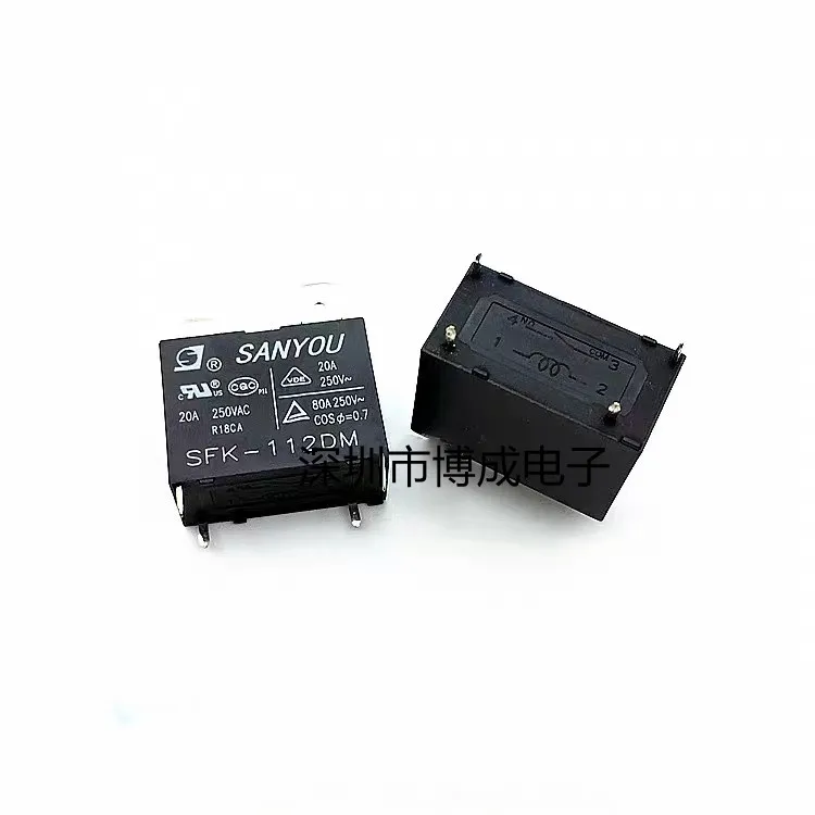 5pcs20pcs original novo sanyou relé SFK-112DM ar condicionado relé relé de potência sfk 112dm 12vdc 20a 250vac 4 pinos
5pcs20pcs original novo sanyou relé SFK-112DM ar condicionado relé relé de potência sfk 112dm 12vdc 20a 250vac 4 pinos