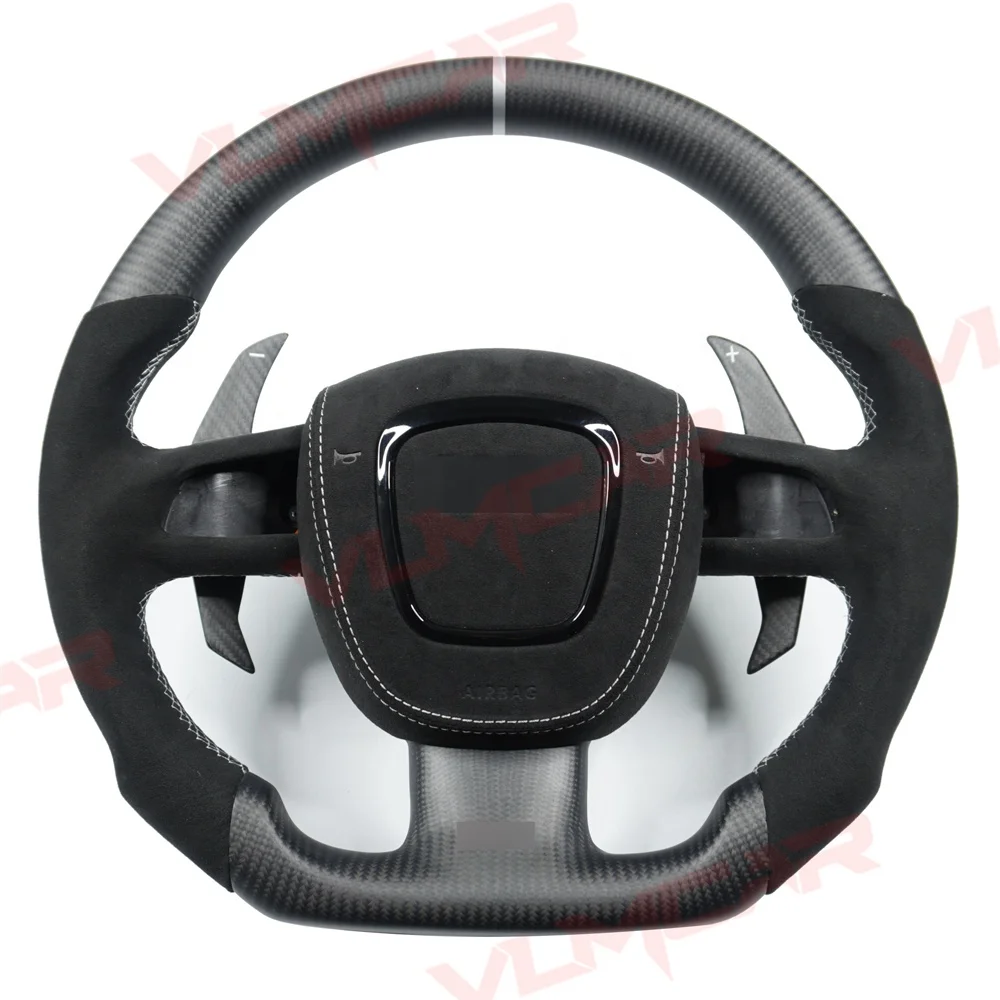 Private Custom Matte Carbon Fiber Steering Wheel for audi A4 RS4 S4 /with Shift Paddles
Private Custom Matte Carbon Fiber Steering Wheel for audi A4 RS4 S4 /with Shift Paddles