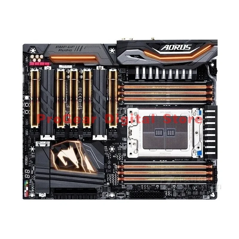 for Gigabyte X399 AORUS Gaming 7 sTR4 DDR4 ATX Motherboard Supports AMD Threadripper 1920X
for Gigabyte X399 AORUS Gaming 7 sTR4 DDR4 ATX Motherboard Supports AMD Threadripper 1920X