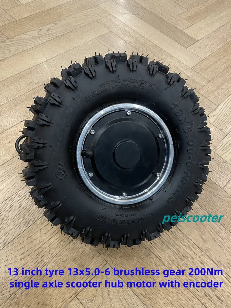 13-дюймовая шина 13x5,0-6, бесщеточная передача, крутящий момент 200 Нм, одноосный мотор-концентратор для скутера с энкодером phub-1333
13-дюймовая шина 13x5,0-6, бесщеточная передача, крутящий момент 200 Нм, одноосный мотор-концентратор для скутера с энкодером phub-1333