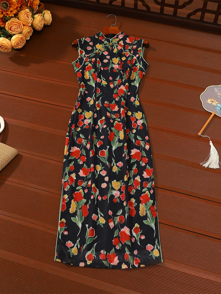 Ретро-платье Jiangnan Fu в стиле Республики Китай, приталенное, с завышенной талией, для молодых женщин, в стиле High Street, красивое, длинное...
Ретро-платье Jiangnan Fu в стиле Республики Китай, приталенное, с завышенной талией, для молодых женщин, в стиле High Street, красивое, длинное...