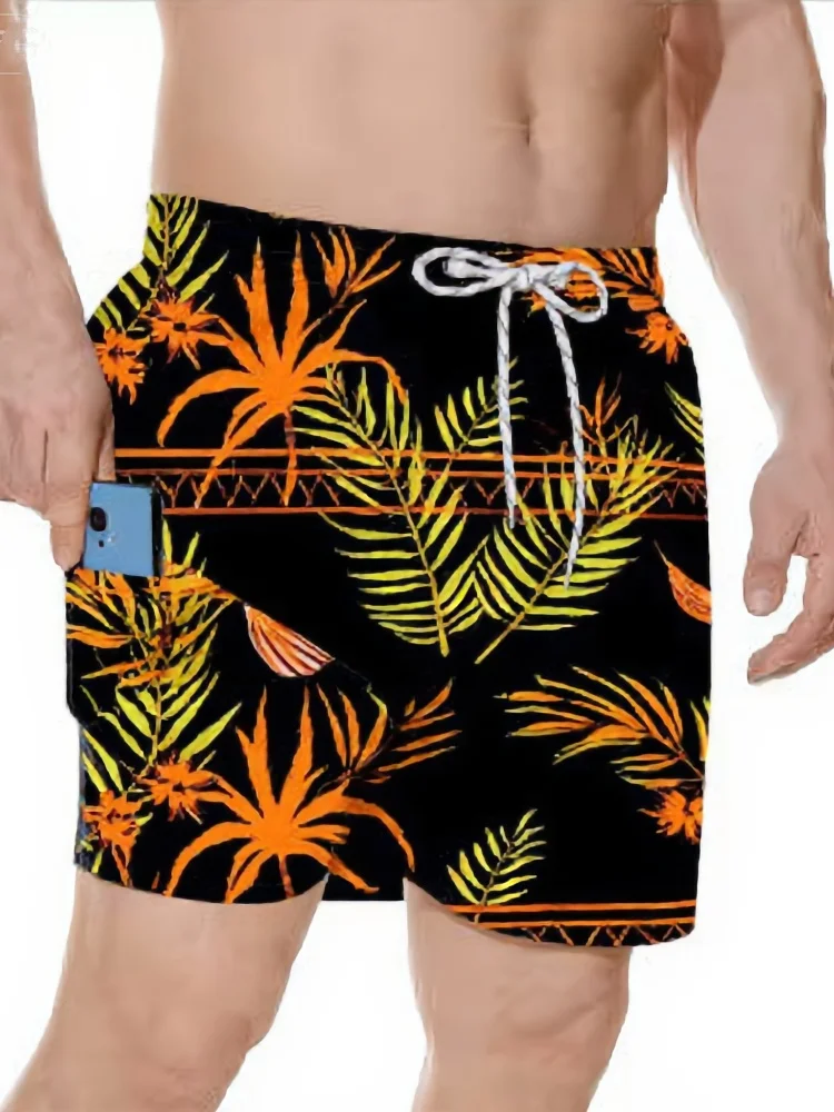 Mens Beach Shorts Tropical Floral Print Hawaiian Vacation Holiday Quick Dry Board Shorts with Pocket
Mens Beach Shorts Tropical Floral Print Hawaiian Vacation Holiday Quick Dry Board Shorts with Pocket