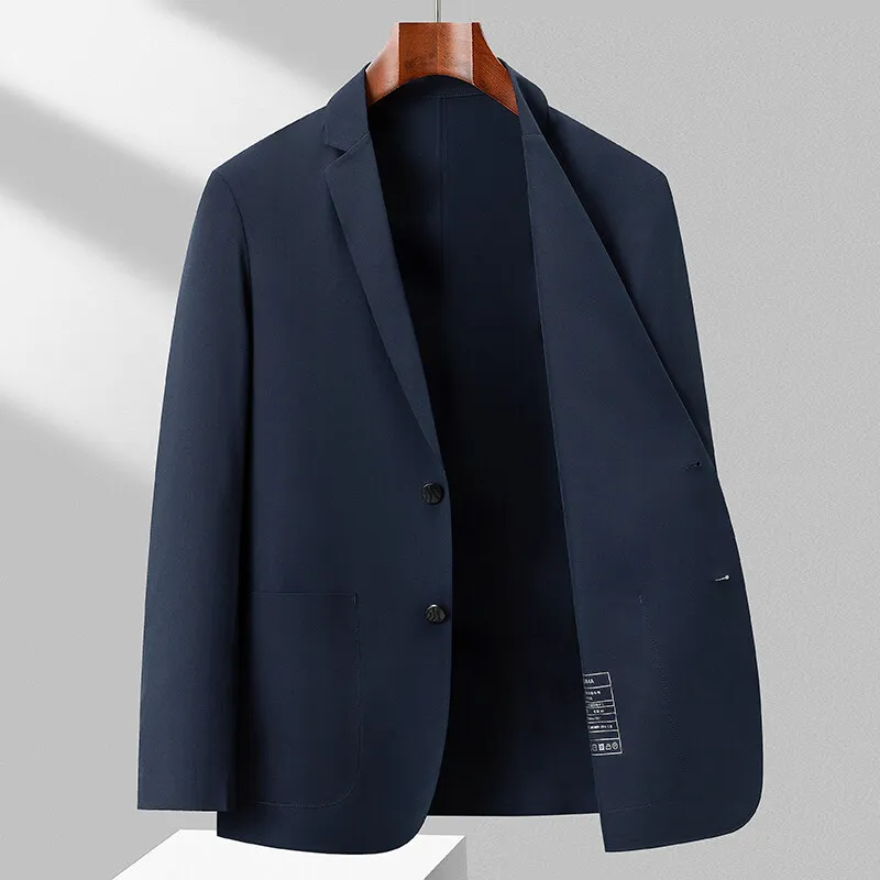 2025 mainly promote the explosion of high-end suits summer new casual ice silk sunscreen thin suit men's clothing
2025 mainly promote the explosion of high-end suits summer new casual ice silk sunscreen thin suit men's clothing
