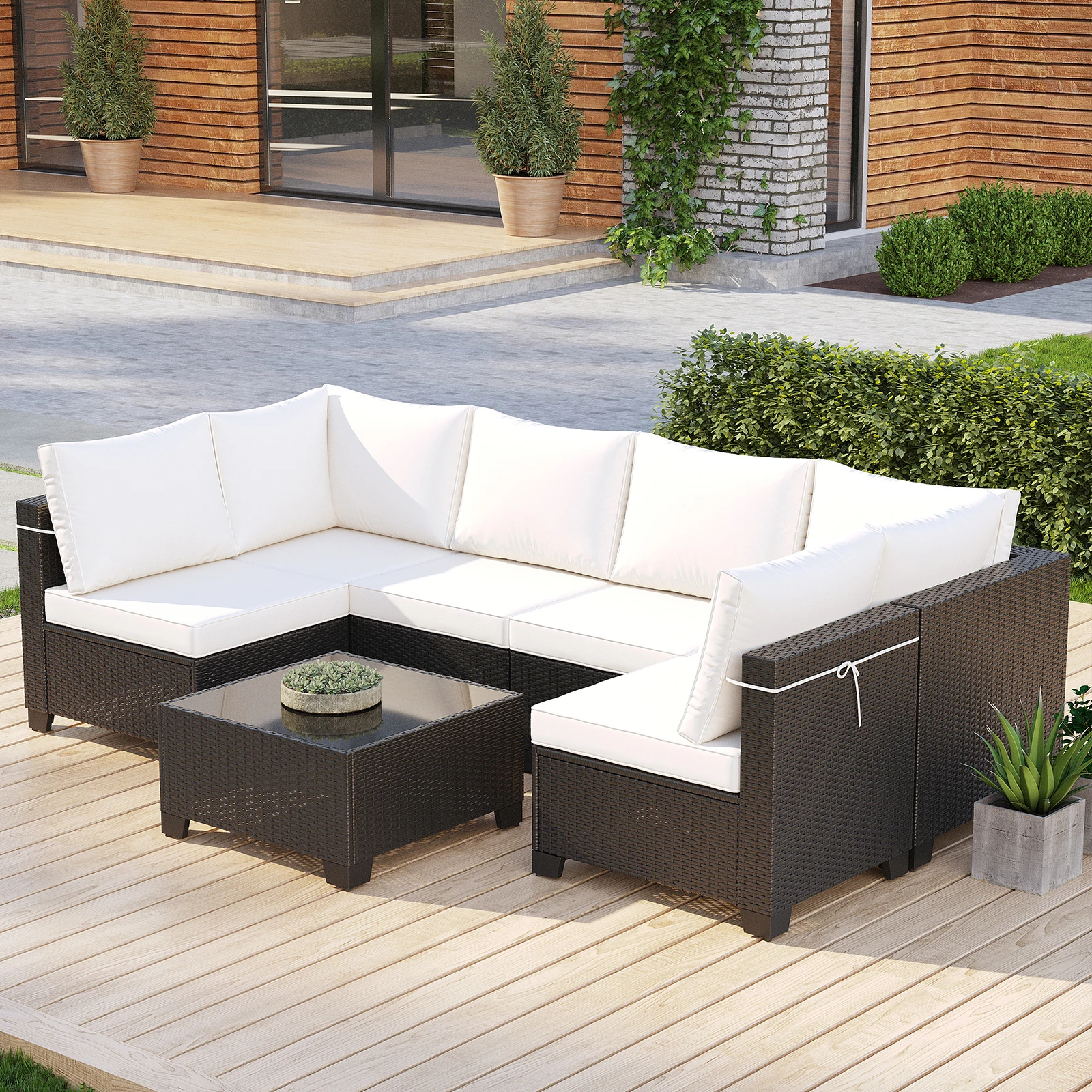 Luxury Outside Leisure Sofa Set Excellent Quality Garden Sofas Set Rattan Modern Outdoor Furniture
Luxury Outside Leisure Sofa Set Excellent Quality Garden Sofas Set Rattan Modern Outdoor Furniture