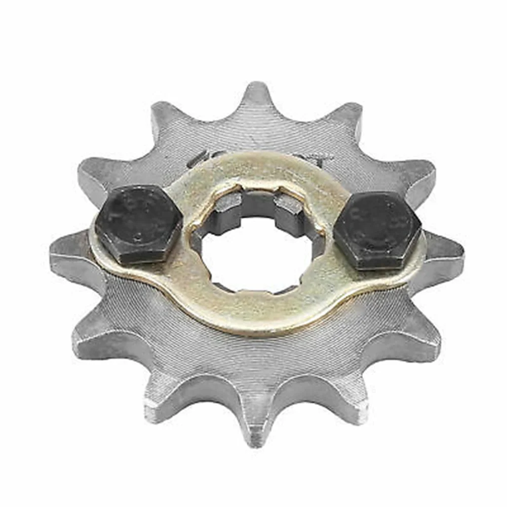 428 Motorcycle Sprocket Motorcycle Front Engine Sprocket Titanium Tone M6x1.0 Replace Worn Gears 428 Chain Dirt Bike
428 Motorcycle Sprocket Motorcycle Front Engine Sprocket Titanium Tone M6x1.0 Replace Worn Gears 428 Chain Dirt Bike