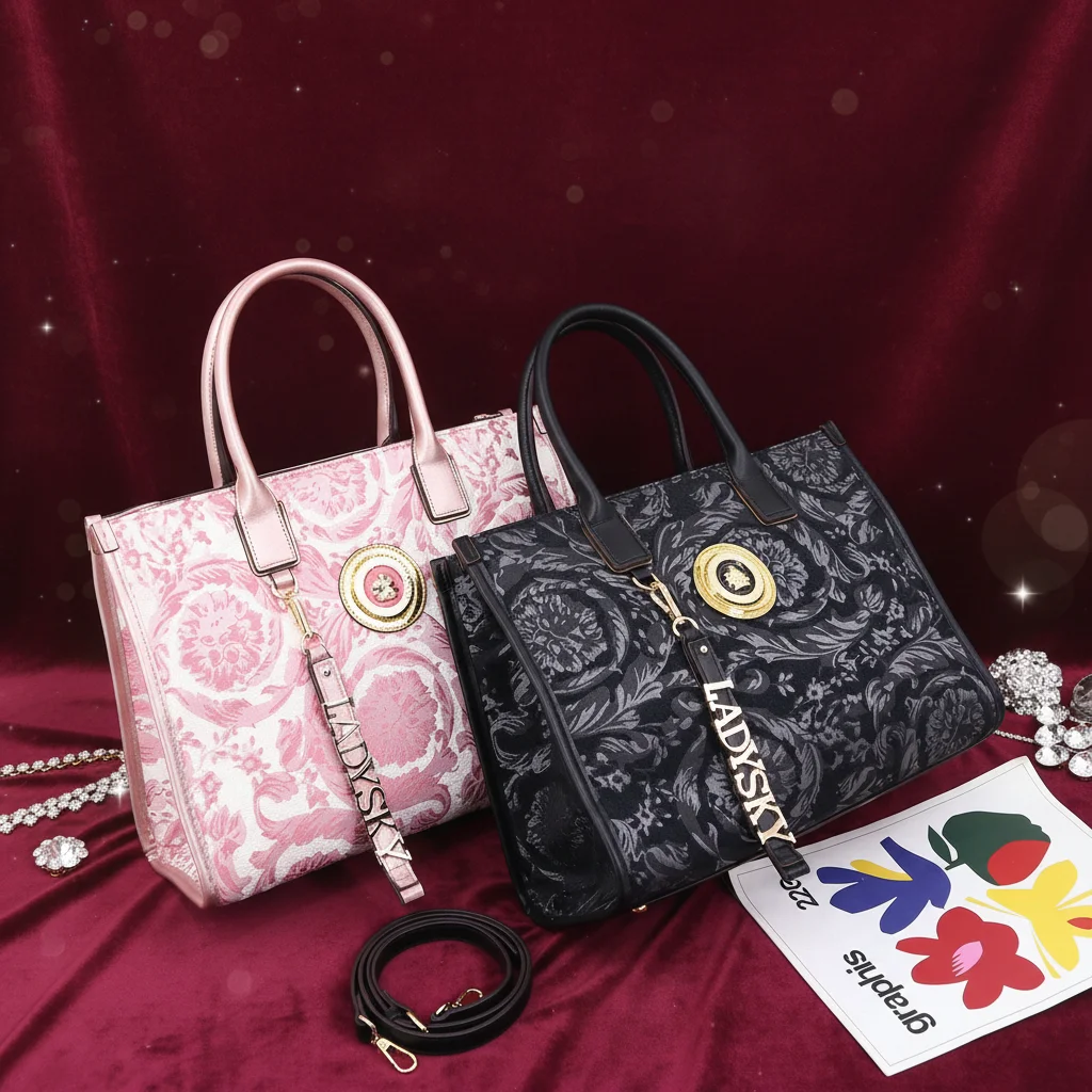 Fashion Canvas with Super Fiber Leather Tote Bag for Women Large Capacity Durable Shoulder Ladies Bag Quality Canvas Handbag
Fashion Canvas with Super Fiber Leather Tote Bag for Women Large Capacity Durable Shoulder Ladies Bag Quality Canvas Handbag