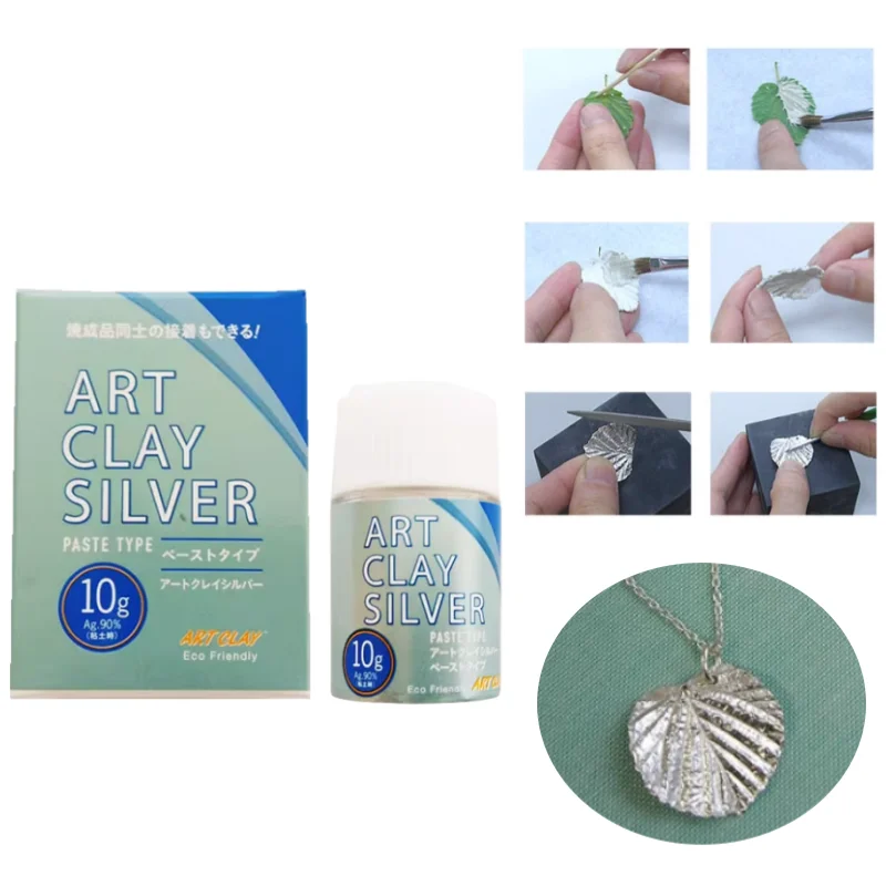 10g 999 Pure Sterling Silver Clay Silver Paste DIY Handmade Jewelry/pendant/earring/ring Repair Decorative Polishing Material
10g 999 Pure Sterling Silver Clay Silver Paste DIY Handmade Jewelry/pendant/earring/ring Repair Decorative Polishing Material