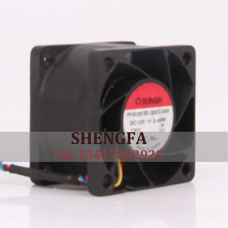 Корпусный вентилятор SUNON PF40281B2-Q02C-S99 40*40*28 мм 12 В 3,48 Вт 4028 Инверторный охлаждающий вентилятор с двойным шарикоподшипником
Корпусный вентилятор SUNON PF40281B2-Q02C-S99 40*40*28 мм 12 В 3,48 Вт 4028 Инверторный охлаждающий вентилятор с двойным шарикоподшипником