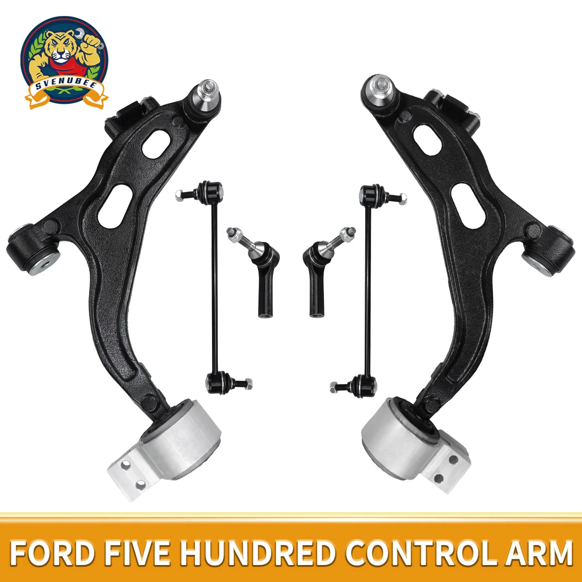 Svenubee 6pcs Control Arm with Ball Joints Stabilizer Link Tie Rod End Kits For Ford Five Hundred Freestyle 2005 - 2007
Svenubee 6pcs Control Arm with Ball Joints Stabilizer Link Tie Rod End Kits For Ford Five Hundred Freestyle 2005 - 2007